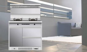 德西曼集成环保灶JG90B 引领智慧厨房新潮流