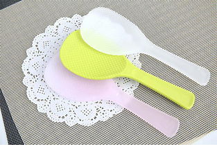 韩国原产Doble不粘食品级塑料饭勺 绿色厨房中的精致日用杂品